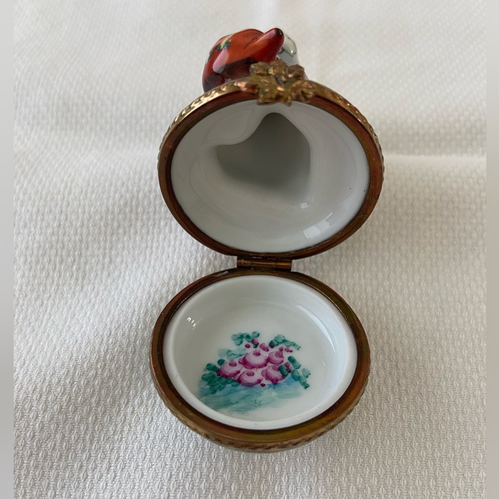Genuine Limoges Rabbit/Bunny Box - Picture 5 of 7